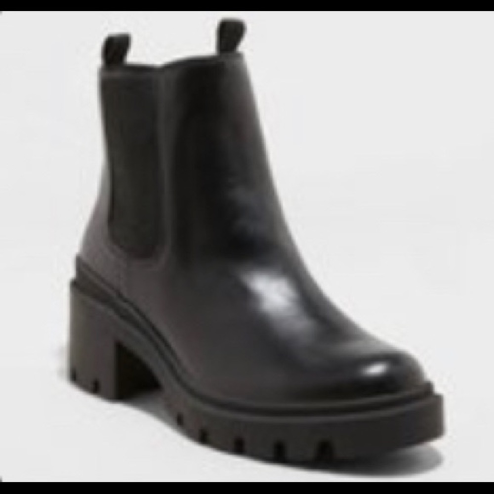 black boots